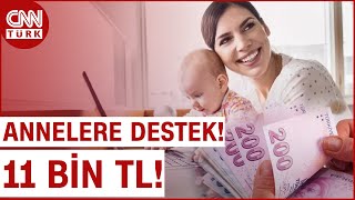 Çalışan Anneleri Sevindiren Karar Anneler 11 Bin TL Bakıcı Desteği Alacak [upl. by Akessej]