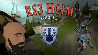 RS3 HCIM 3  Failing the Waterfall Quest [upl. by Antonius]