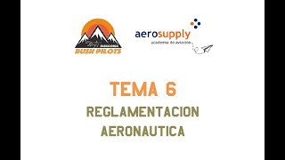 Curso Piloto Privado de Avion  Clase 6 Reglamentacion Aeronautica [upl. by Kremer]