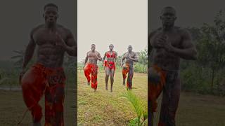 A day in the life of African warriors in Wakanda 😳🔥motivation lifestyle shorts love workout [upl. by Adnilav]