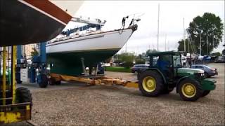 Tom Cunliffe tucks his boat up for the winter in Augustenborg Boatyard Denmark [upl. by Koehler501]