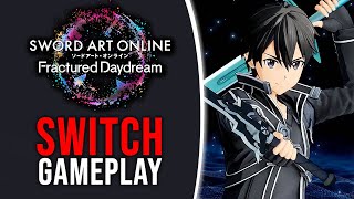 SWORD ART ONLINE Fractured Daydream  Nintendo Switch Gameplay [upl. by Ellekcir]