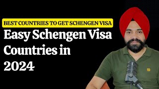 Easy Schengen Visa Countries in 2024  Easy To Get Schengen Visa in These Countries [upl. by Anifares]