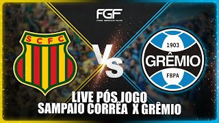 Live pós jogo do Farid Germano Filho  Sampaio Correa x GRÊMIO [upl. by Raynold]