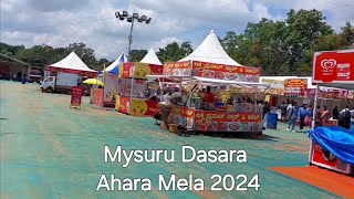 Mysuru Dasara Aahara Mela 2024  Food Festival  Mysuru Ahara Mela food [upl. by Aneger]