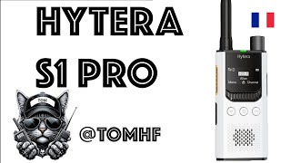 HYTERA S1 PRO TALKIE RADIO DMR UHF [upl. by Adnek690]