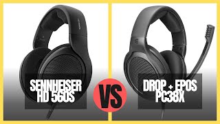 Sennheiser HD 560S vs Drop  EPOS PC38X Sound Demo [upl. by Brunk]