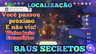 Localização BAÚS SECRETOS em inazuma [upl. by Ferullo453]