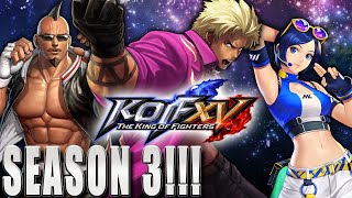 KOF XV SEASON 3 IS COMING Thanks SNK [upl. by Athena]