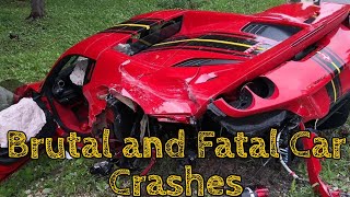 Brutal and Fatal Car Crashes [upl. by Lorne362]