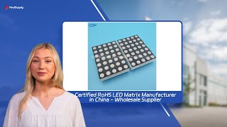 Certified RoHS LED Matrix Manufacturer in China  Wholesale Supplier [upl. by Flin]