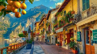 LIMONE SUL GARDA  THE MOST PRETTY PLACES IN THE WORLD  LAKE GARDA  ITALY 4K HDR [upl. by Eimareg]