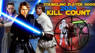 Star Wars Skywalker Lightsaber Kill Count [upl. by Mary]