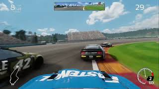 GO BOWLING AT THE GLEN AT WATKINS GLEN PLAYOFF RACEONBOARD CAMNASCAR HEAT 5 [upl. by Rutherfurd]