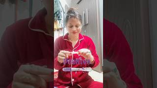 Live pregnancy test happiness 🧿😊 pregnancy livepregnancytests pregnancykit pregnancyannouncement [upl. by Niwroc]