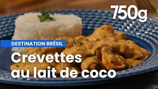 Bouillon de crevettes au lait de coco et curry [upl. by Suehtomit]