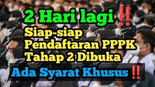 Pendaftaran PPPK 2024 Tahap 2 Perhatikan Syarat Khusus‼️Berikut Penjelasannya [upl. by Ecart664]