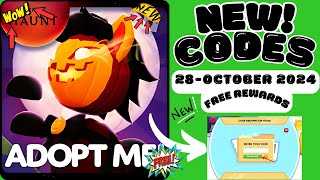 NEW ALL WORKING HALLOWEEN CODES FOR ADOPT ME IN 2024 ROBLOX ADOPT ME CODES [upl. by Eleph]