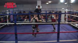 Shins of Steele 3  Oliver Clarke Stoke Thai V Lesley Van De Kraaij Brothers Gym [upl. by Tome]