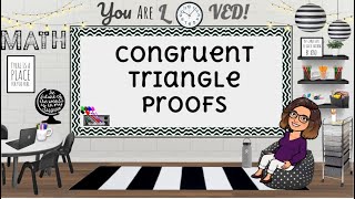 Basic Congruent Triangle Proofs [upl. by Gertrude982]