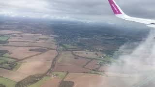 Wizz Air AirbusA321271NX GWUKW Luton Airport Runway 26 [upl. by Aurthur823]