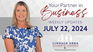 Lindale Chamber Events amp Updates  July 22 2024 [upl. by Ynohtnaluap]