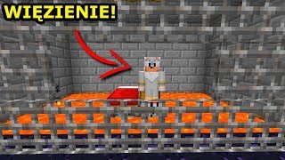 Z TEGO WIĘZIENIE JESZCZE NIKT NIE UCIEKŁ Minecraft Ucieczka Z Więzienia [upl. by Sacksen]