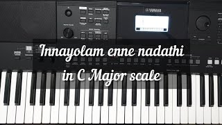 Innayolam enne nadathi  ഇന്നയോളം എന്നെ നടത്തി  C Major scale  keyboardpiano beginners tutorial [upl. by Asuncion267]