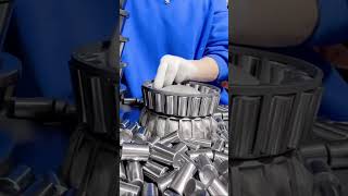 Tapered roller bearing installationmachine bearing manufacturing chrome [upl. by Ennovart]