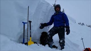 Investigating a Deep Persistent Slab avalanche in the VailSummit Co zone [upl. by Alih788]