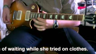 Eric Clapton  Wonderful Tonight Guitar Cover  Gibson Les Paul  No vocals [upl. by Amhser]