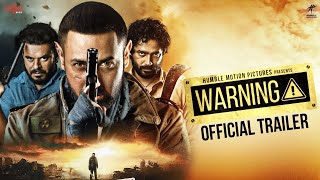 Warning Official Trailer Gippy Grewal Prince KJ Dheeraj K Amar H  New Punjabi Movie  19 Nov [upl. by Llednik]