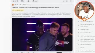 KSI On His Beef With Joe Weller [upl. by Ashatan]