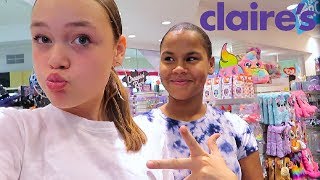 CLAiRES SHOPPiNG CHALLENGE 6 iTEMS [upl. by Kylander]