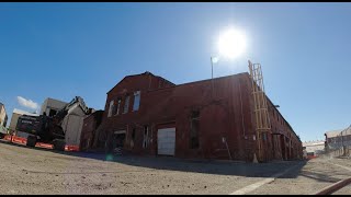 Newport News Shipbuilding Bids Farewell to 119 Year Old Building [upl. by Aihseyn879]