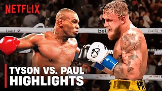 Mike Tyson VS Jake Paul FULL FIGHT HIGHLIGHTS Netflix KNOCKOUT November 15th 2024 [upl. by Trimmer743]