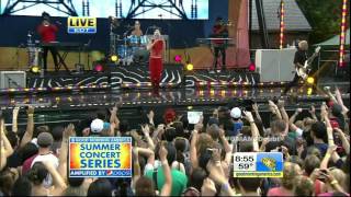 No Doubt  Spiderwebs partial Good Morning America 27 July 2012 HD 720p [upl. by Griffie]