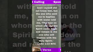 Baptism is the seal and signature of the Holy Spirit in your life bible [upl. by Gib]