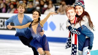 Olympic Ice Dancers Are Partners On and Off the Rink [upl. by Siurtemed946]