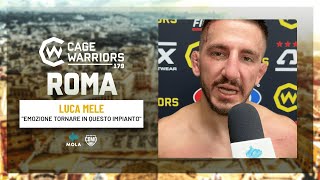 quotEMOZIONANTE TORNARE QUIquot  Luca Mele a CW 179  MOLA TV [upl. by Combes]