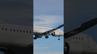 PORTER EMBRAER E190 E2 LANDING AT YYZ FROM VANCOUVER [upl. by Nadual221]