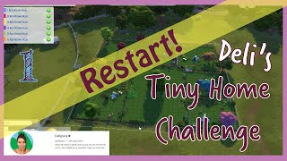 The Sims 4  Deligracys Tiny Town Challenge  Ep 1  Welcome back to Tiny Town [upl. by Inattirb191]