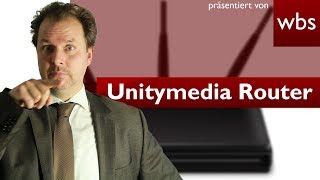 Darf Unitymedia eure Router für ein flächendeckendes WLANNetz nutzen  RA Christian Solmecke [upl. by Sidney115]