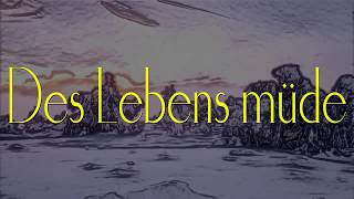 RWF TV  Reihe Gedichte  Todessehnsucht  Des Lebens müde [upl. by Bardo681]