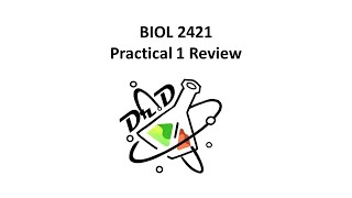 BIOL2421 Practical I Review Microbiology for Science Majors [upl. by Farika]