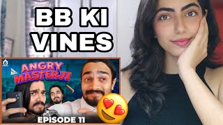 BB Ki Vines Angry Masterji 11 Sir please fail mat kijiye Reaction [upl. by Ardnikat]