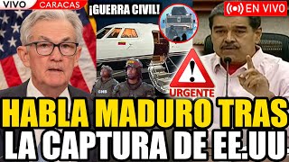 🔴URGENTE HABLA MADURO TRAS LA CAPTURA DE EEUU 🔥GUERRA CIVIL EN VENEZUELA🔥  FRAN FIJAP [upl. by Leunammi]