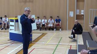 SAM Basket Massagno  Clinic SAM Basket con Federico Danna e Giordano Consolini  parte 1 [upl. by Ardnnaed]