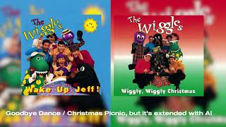 The Wiggles Goodbye Dance  Christmas Picnic but it’s extended with AI [upl. by Enelie]