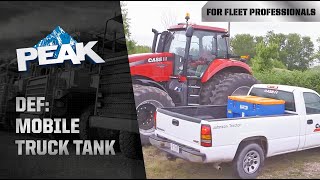 PEAK Commercial amp Industrial Diesel Exhaust Fluid Mobile Truck Tank [upl. by Lechar]